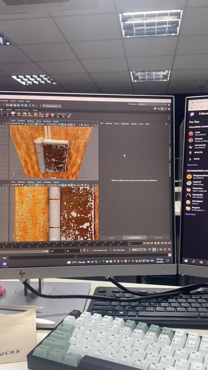 Behind the scenes of the VR project on the Unreal Engine application